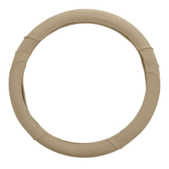 Couvre-volant beige pour volant d’un diamètre de 36,8 à 39,4 cm